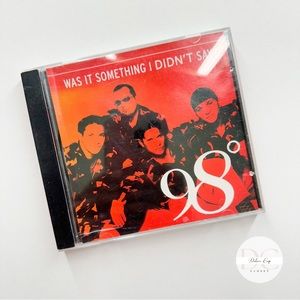 Was It Something I Didn't Say Single 98° CD Motown Sealed Brand New Boy Band Pop